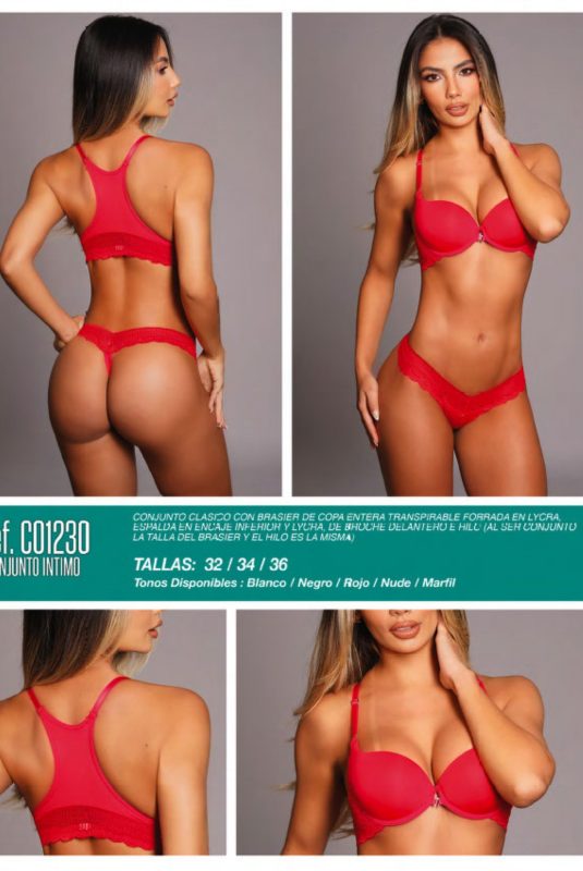 Conjunto brasier e hilo CO1230