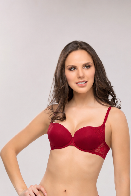 BRASIER COPA BLANDA REF:1018 - Rojo, 34B